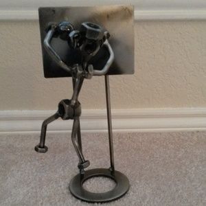 Nuts and Bolts basketball player figurine